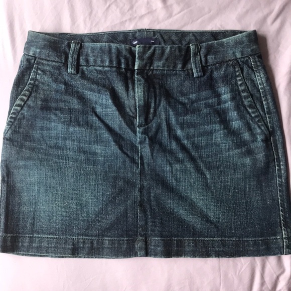 GAP Dresses & Skirts - GAP Jean mini skirt GAP Dresses & Skirts - GAP Jean mini skirt